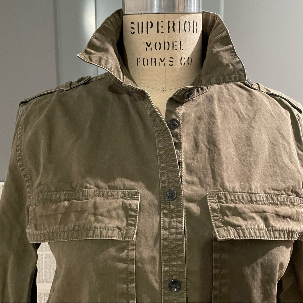 Banana Republic Soft Wash Canvas Shirt